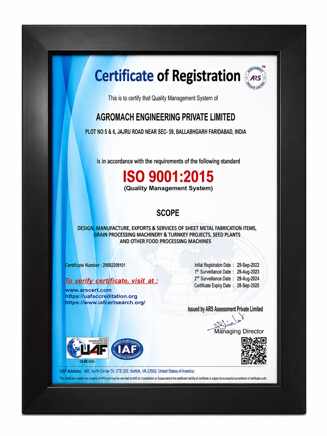 Agromach award 2