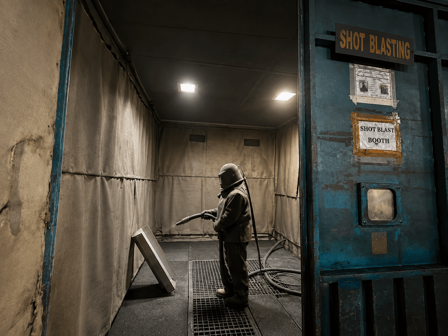 Shot Blasting Booth