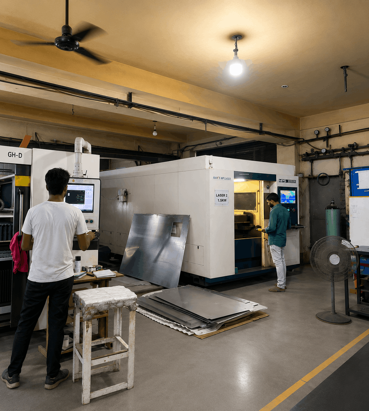 Laser Cutting Bay
